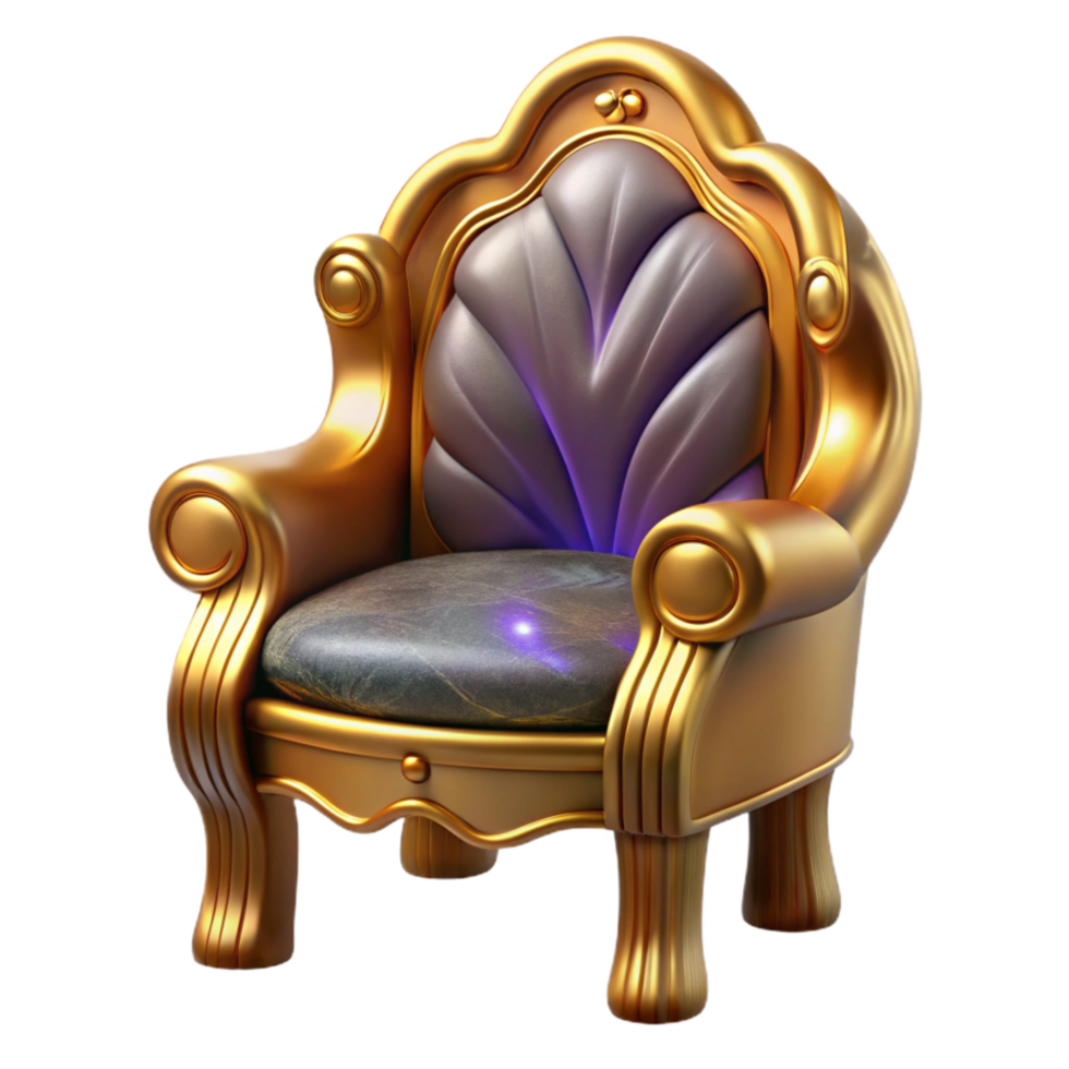 vibrant classic Wooden Chair Front View Transparent Cutout high quality png