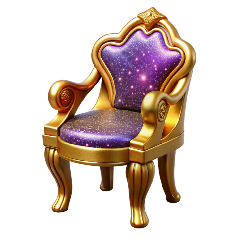 vibrant creative Wooden Chair Front View Transparent Cutout authentic png
