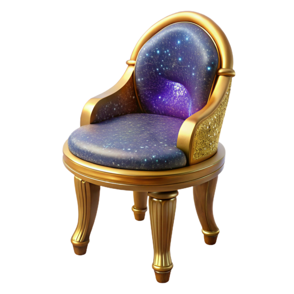 elegant rustic Wooden Chair Side Angle Cutout original png