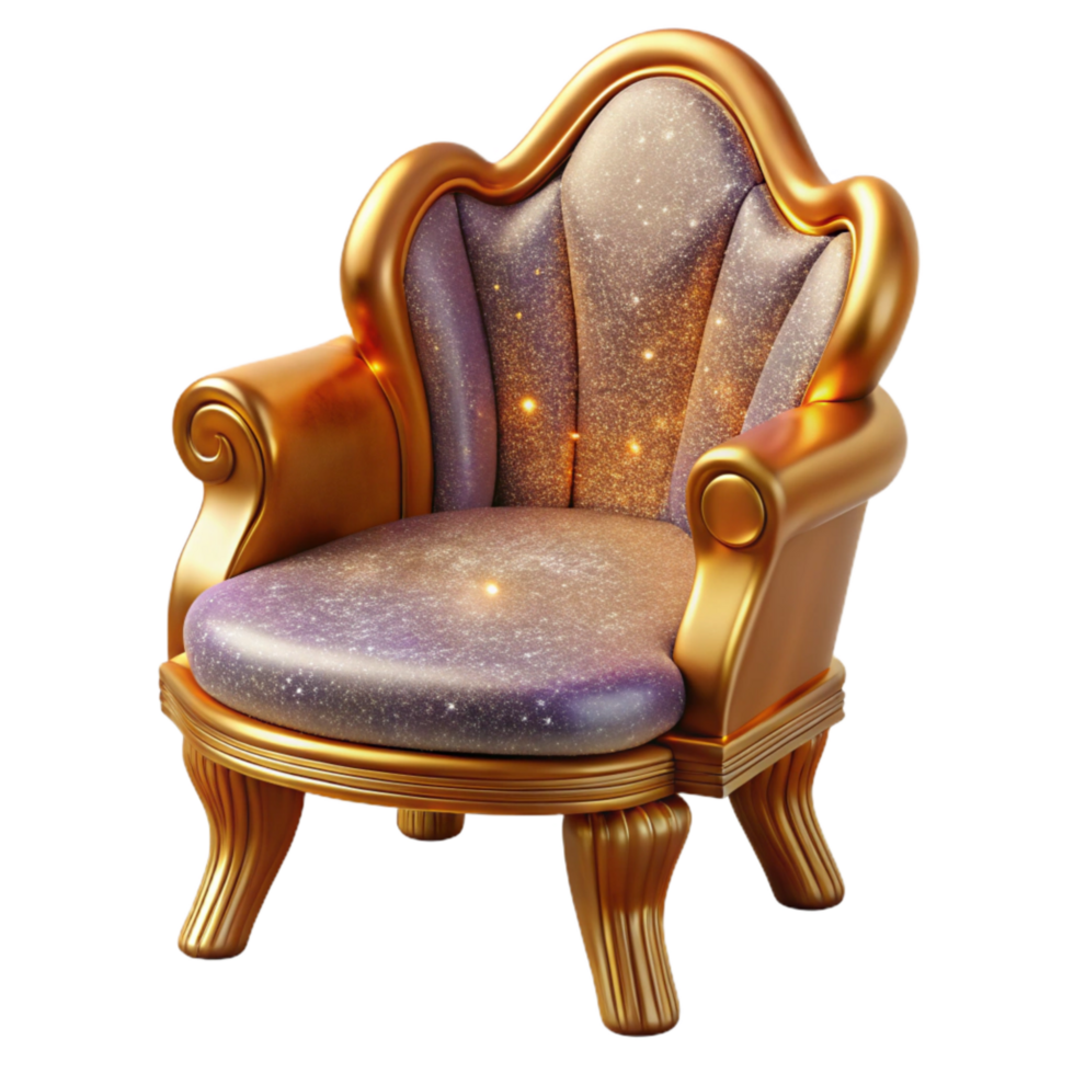 beautiful classic Wooden Chair Front View Transparent Cutout png