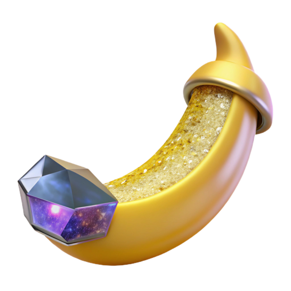 serene modern Yellow Banana Peeled Fruit Side View Transparent high resolution png