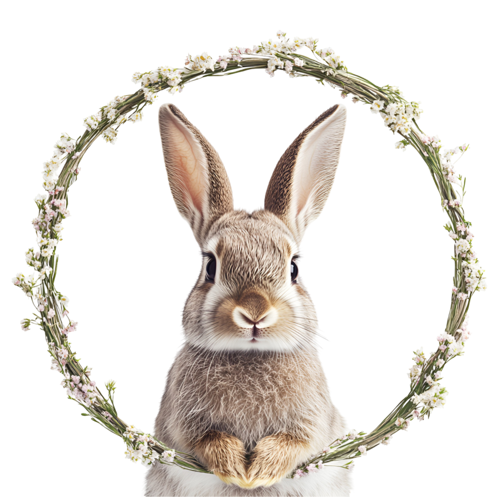 Adorable Bunny Transparent Background png