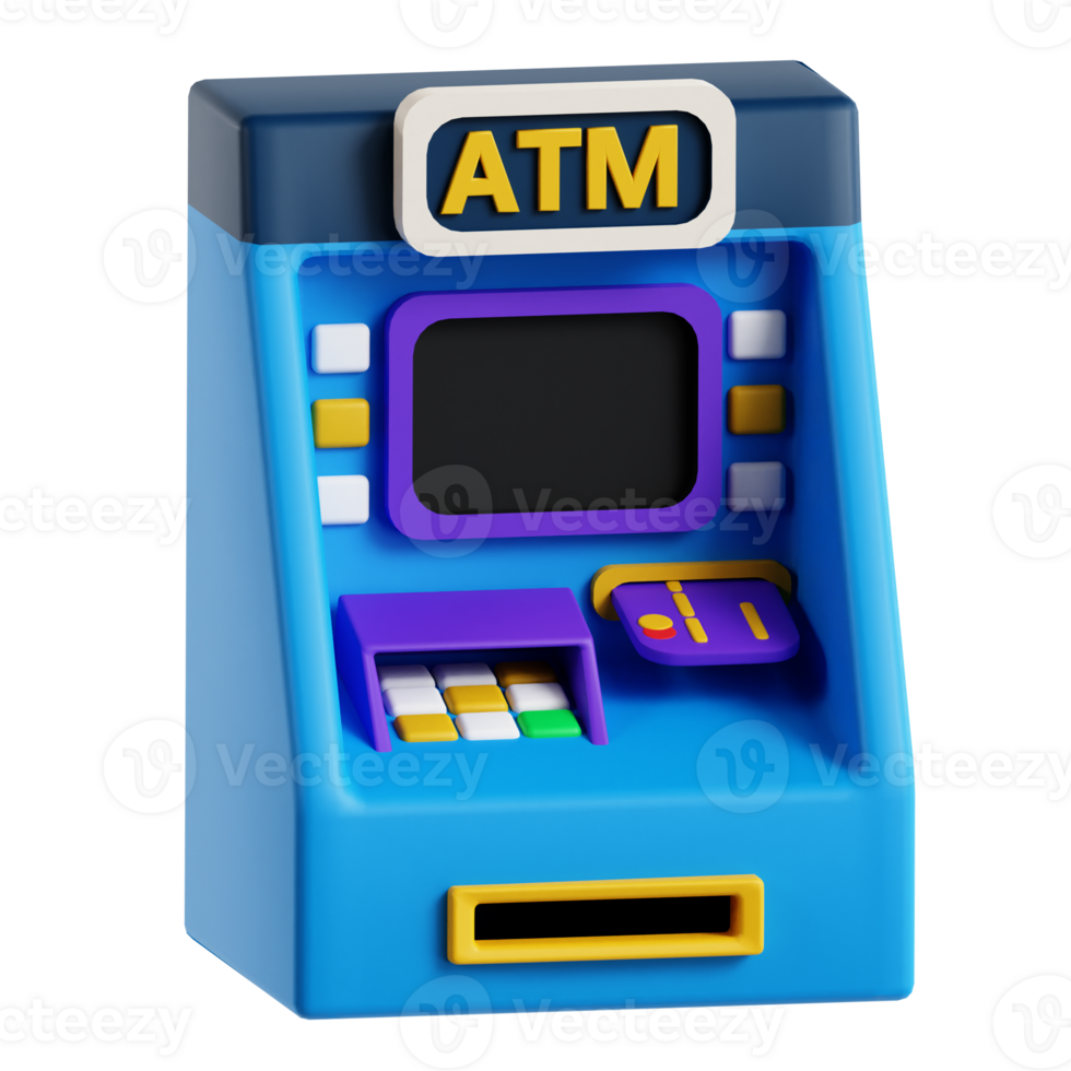 ATM Machine Banking png