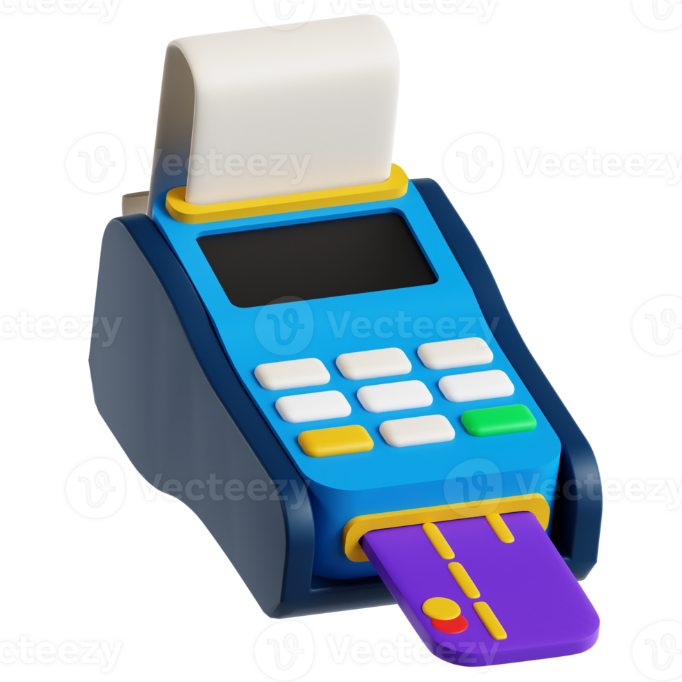 EDC Machine Banking png