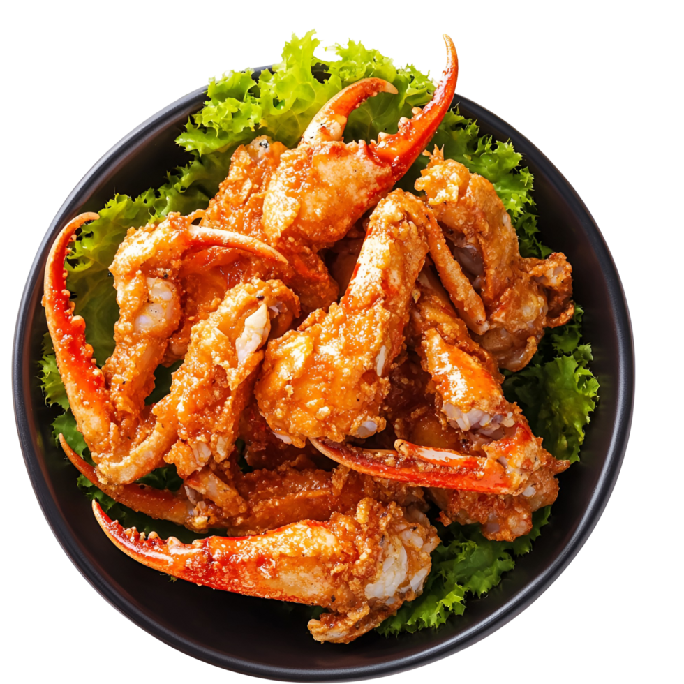Spicy Chicken Wings Served In Bowl Transparent background png