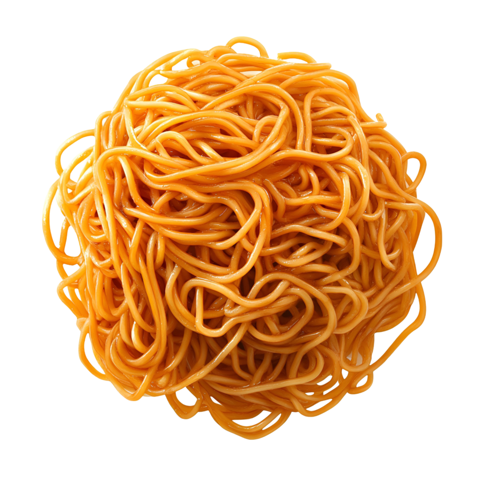 Fresh Asian Style Tasty Noodles Transparent Background png