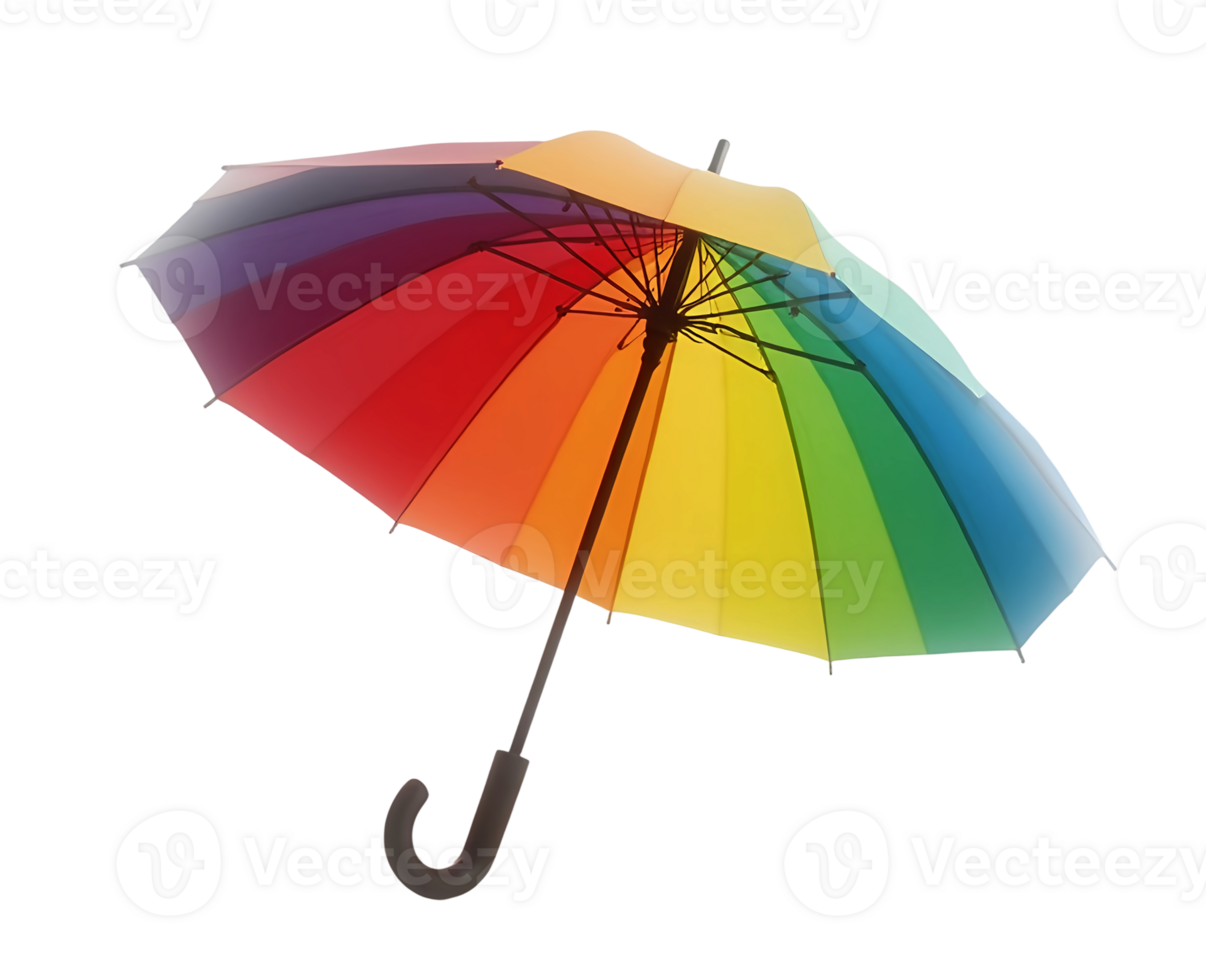 red umbrella isolated on transparent background png