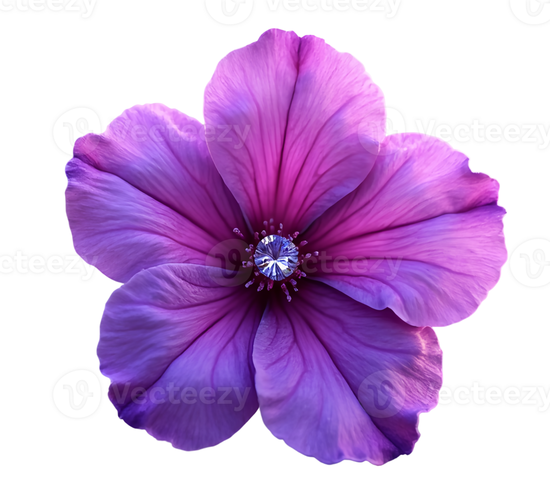 purple flower isolated on transparent background png