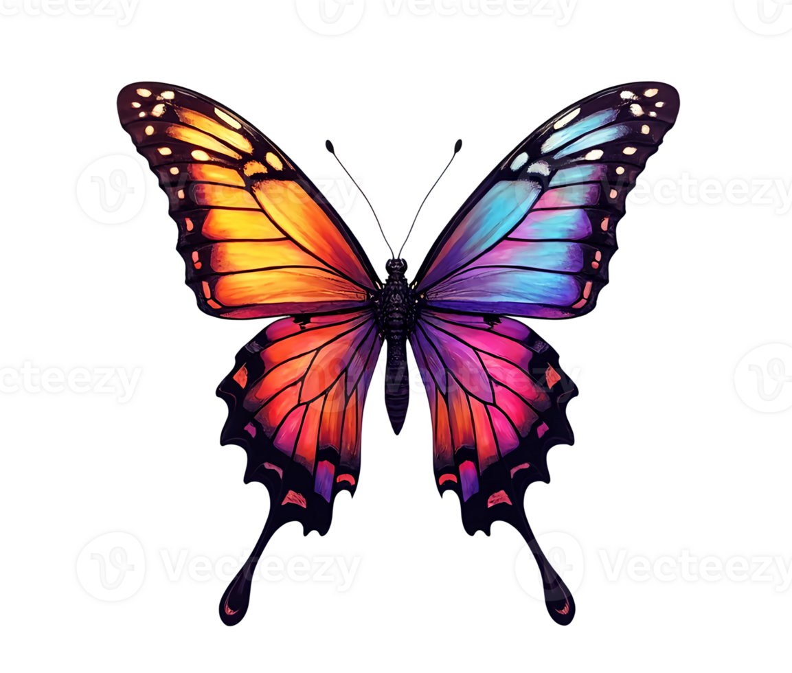 Butterfly isolated on transparent background png