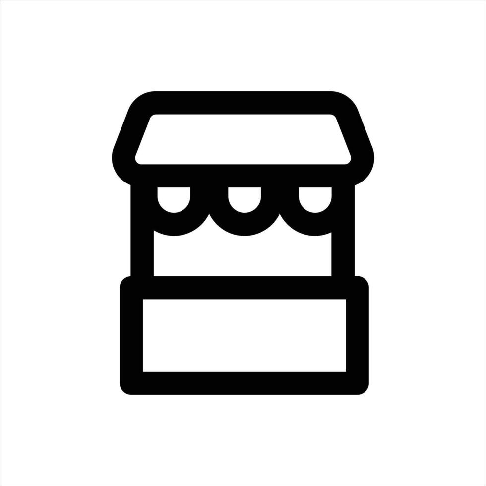 Seller Shop Icon Design vector