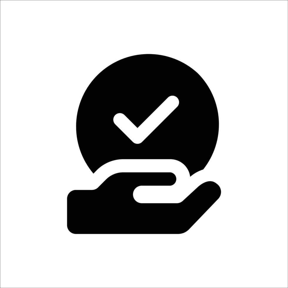 Completed Service Icon vector