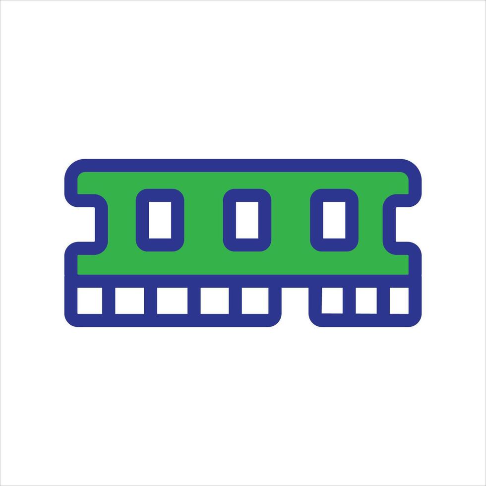 RAM Computer Illustration vector