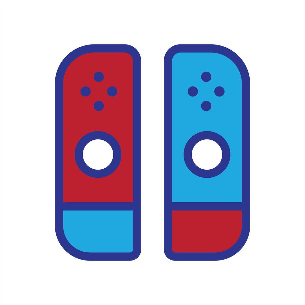 Nintendo Switch Console Illustration vector