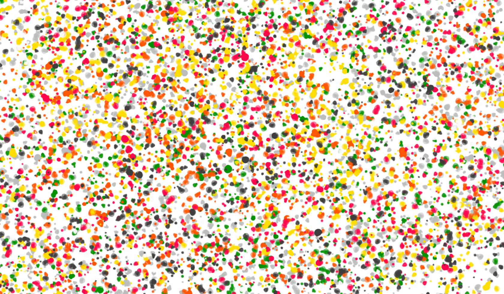 a colorful pattern of dots on a white background png