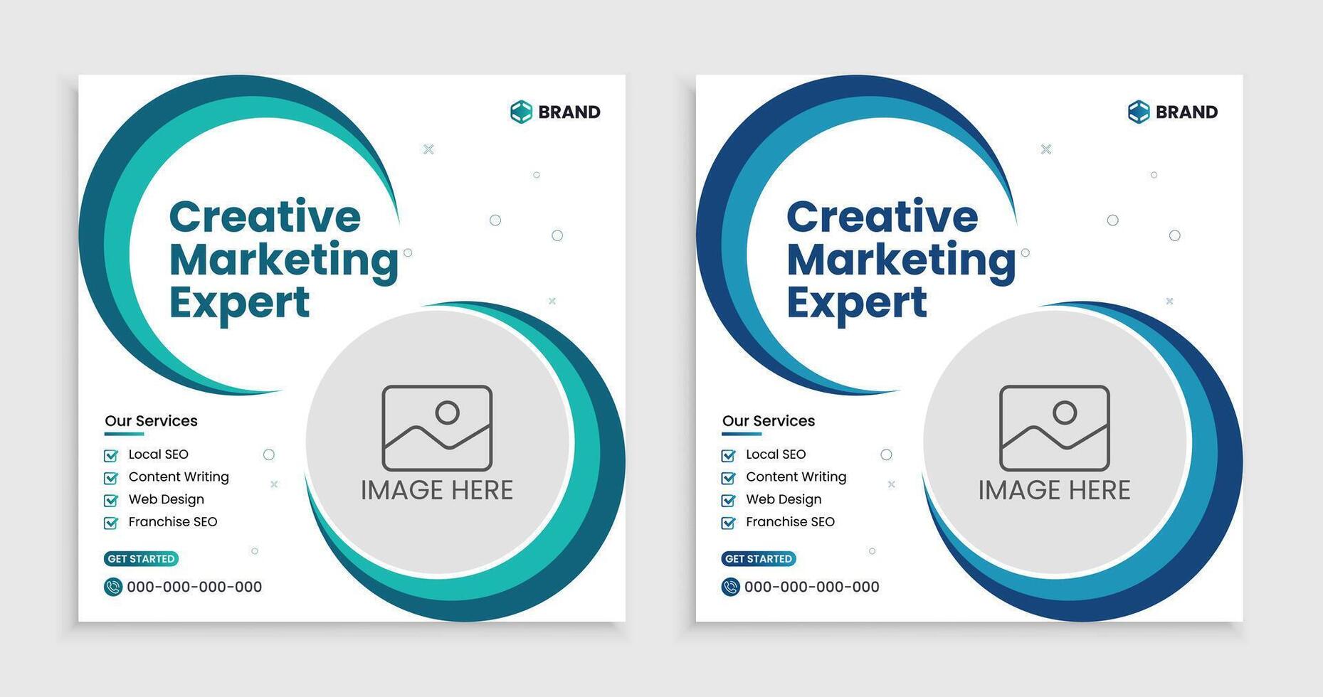 Creative marketing social media post Design template 59374697 Vector Creative marketing social media post Design template 59374697 Vector