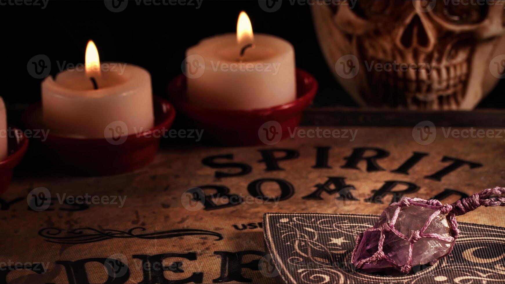 Witchcraft Spiritual Halloween Game Ouija Board 4 photo