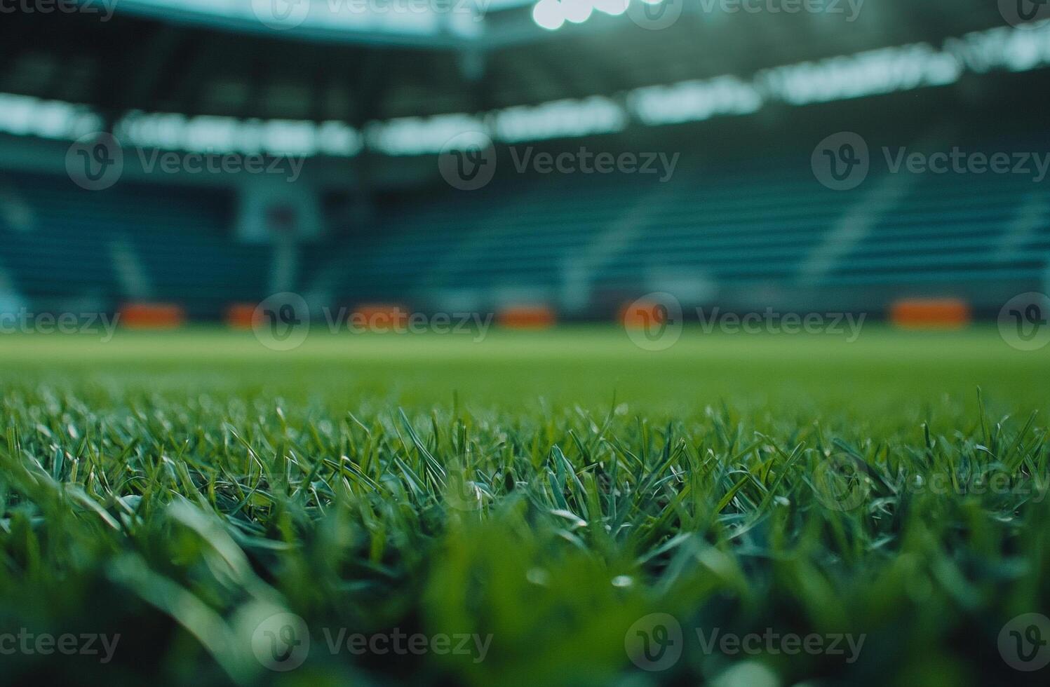 A rural football field with rugged grass and goalposts, surrounded by trees and open space. Capturing the raw essence of the sport, perfect for outdoor and community-themed visuals photo