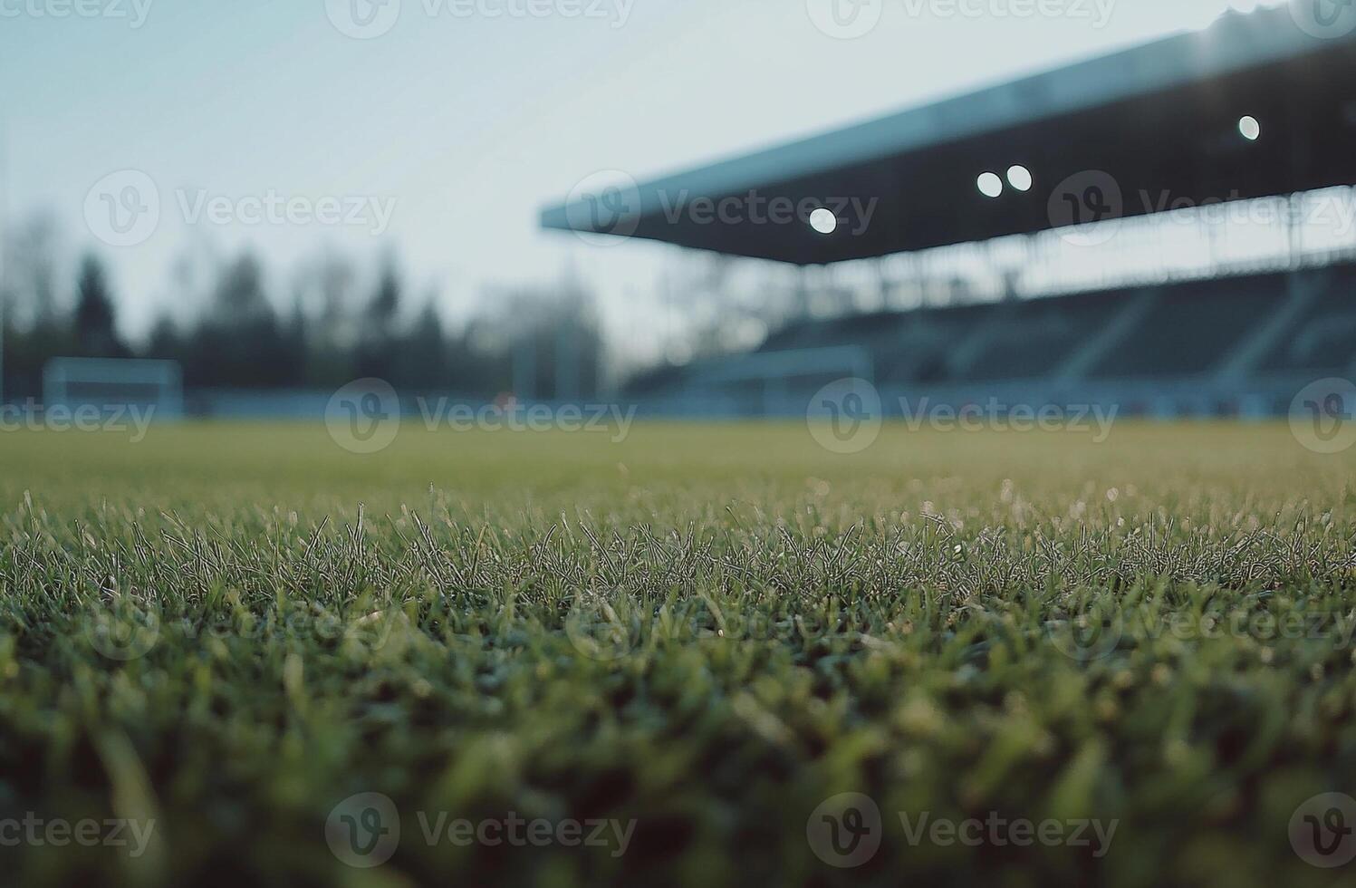 A youth football match on a field, with players running and chasing the ball. A lively and engaging sports scene, great for teamwork, competition, and athleticism-themed visuals. photo