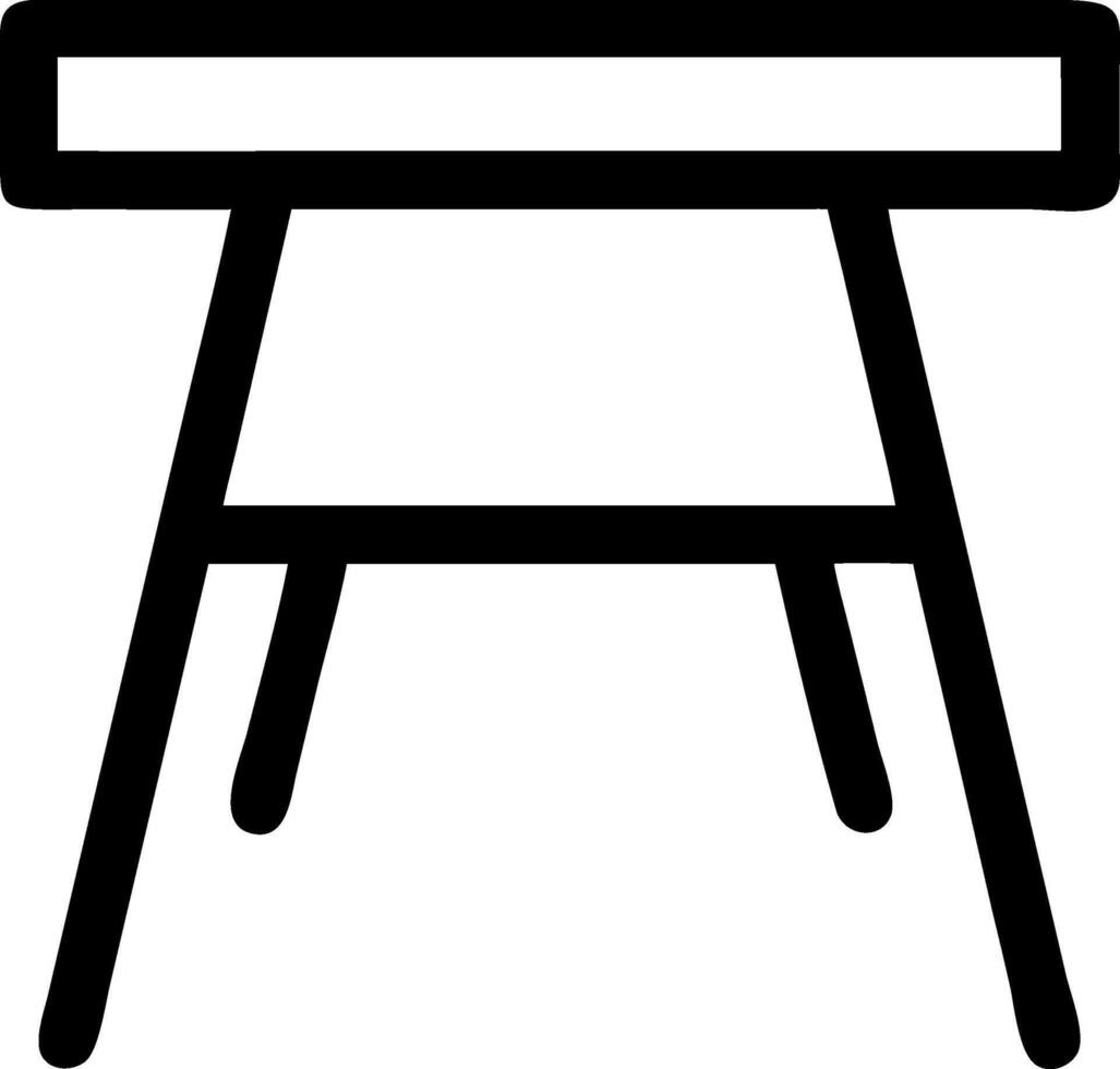 Classic Wooden Table Design with Timeless Appeal vector