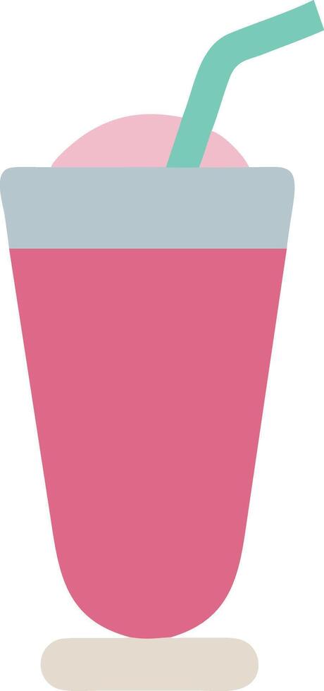 Monochrome Smoothie Design with Black-and-White Contrast vector