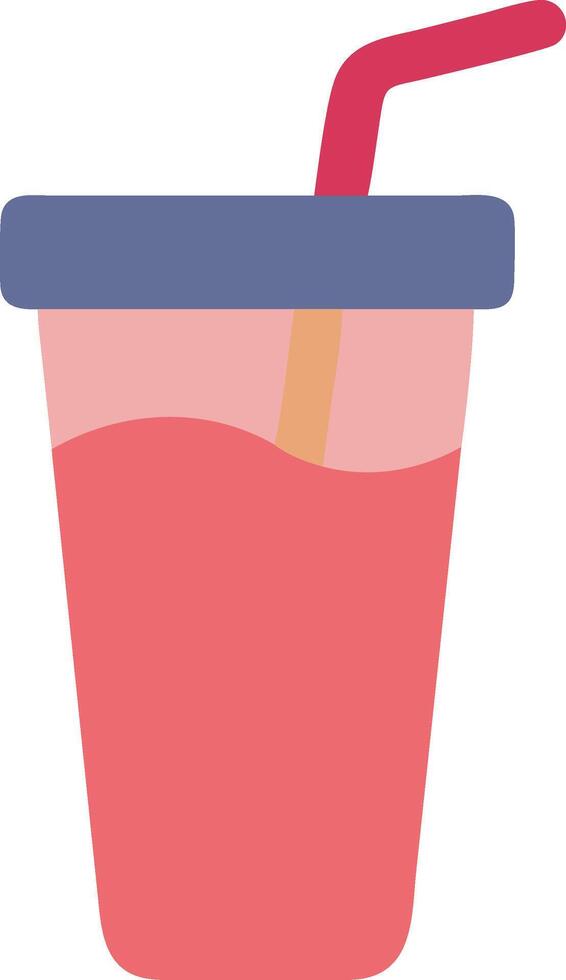 Healthy Smoothie Design with Organic Ingredients and Natural Elements vector