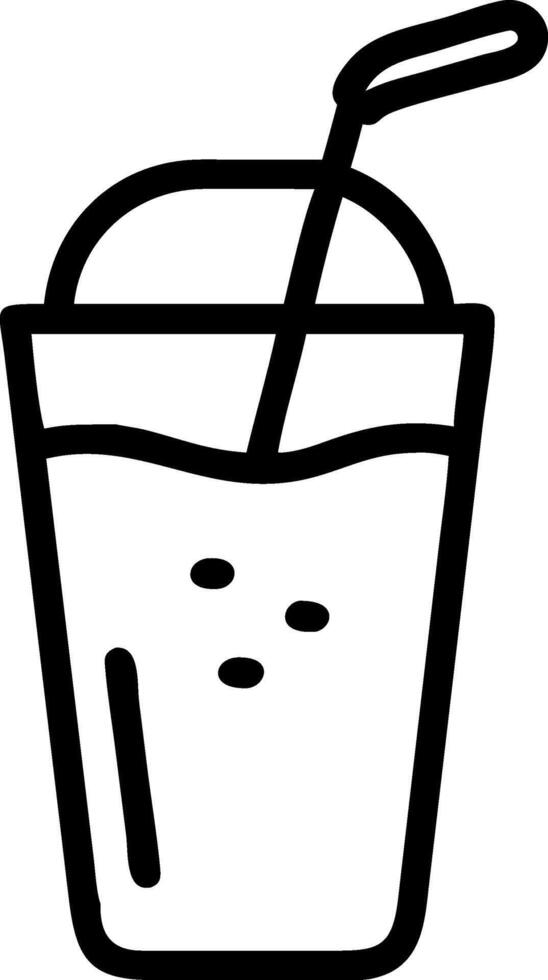 Whimsical Smoothie Design with Playful Colors and Fun Shapes vector