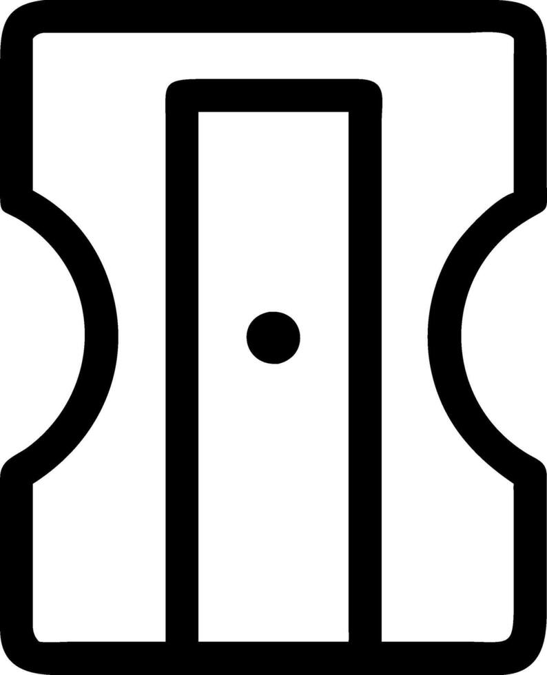Sleek Sharpener Design with Modern Aesthetic and Clean Lines vector