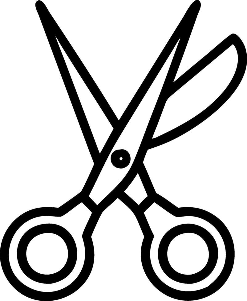 Elegant Scissors Design with Gold Accents and Premium Aesthetic vector