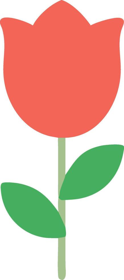 Modern Rose Design with Bold Lines and Minimalist Aesthetic vector