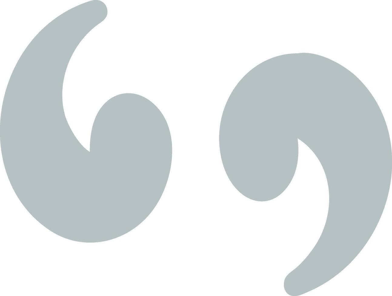 Retro Quotation Marks Design with Classic Typography and Distressed Finish vector