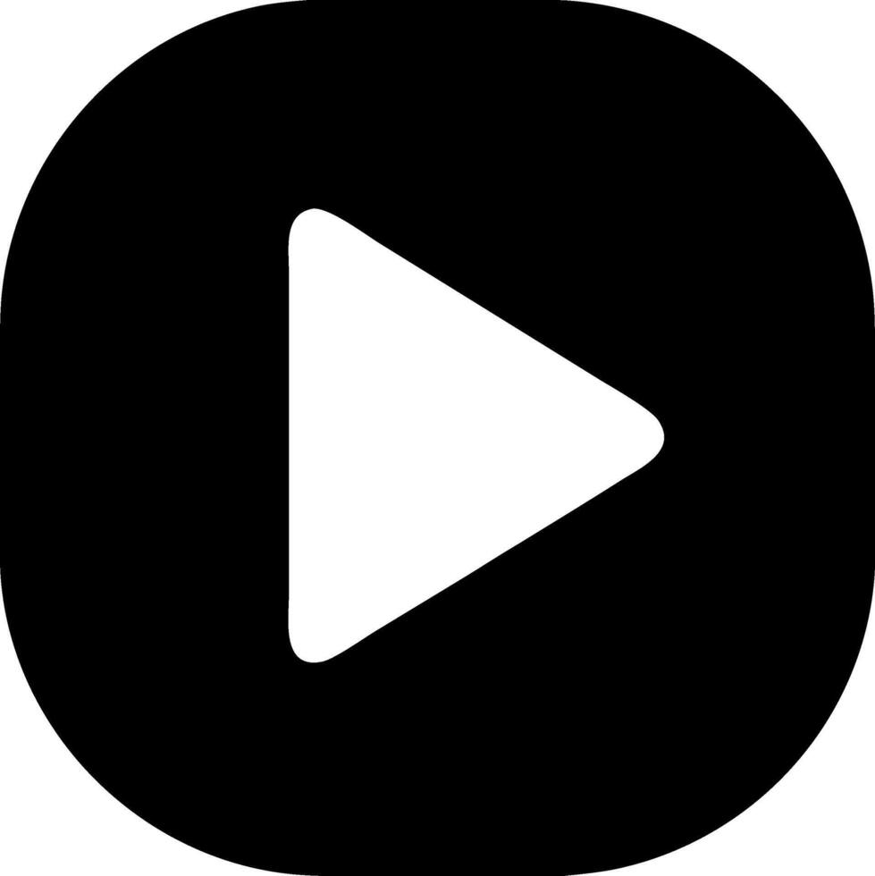 Transparent Play Button Design with Light Reflections and Clear Shape vector