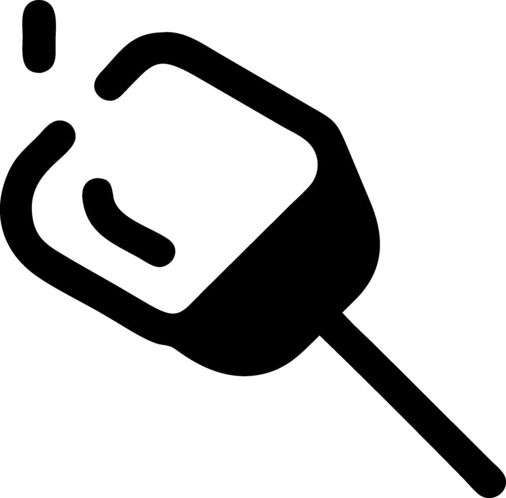 S'more with Rich, Gooey Filling and Golden Crust Design vector