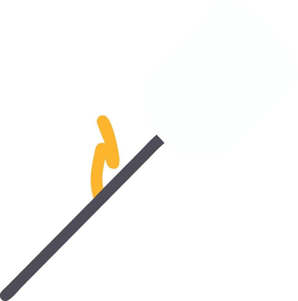 Artistic S'more with Detailed Toasted Marshmallow and Warm Tones vector