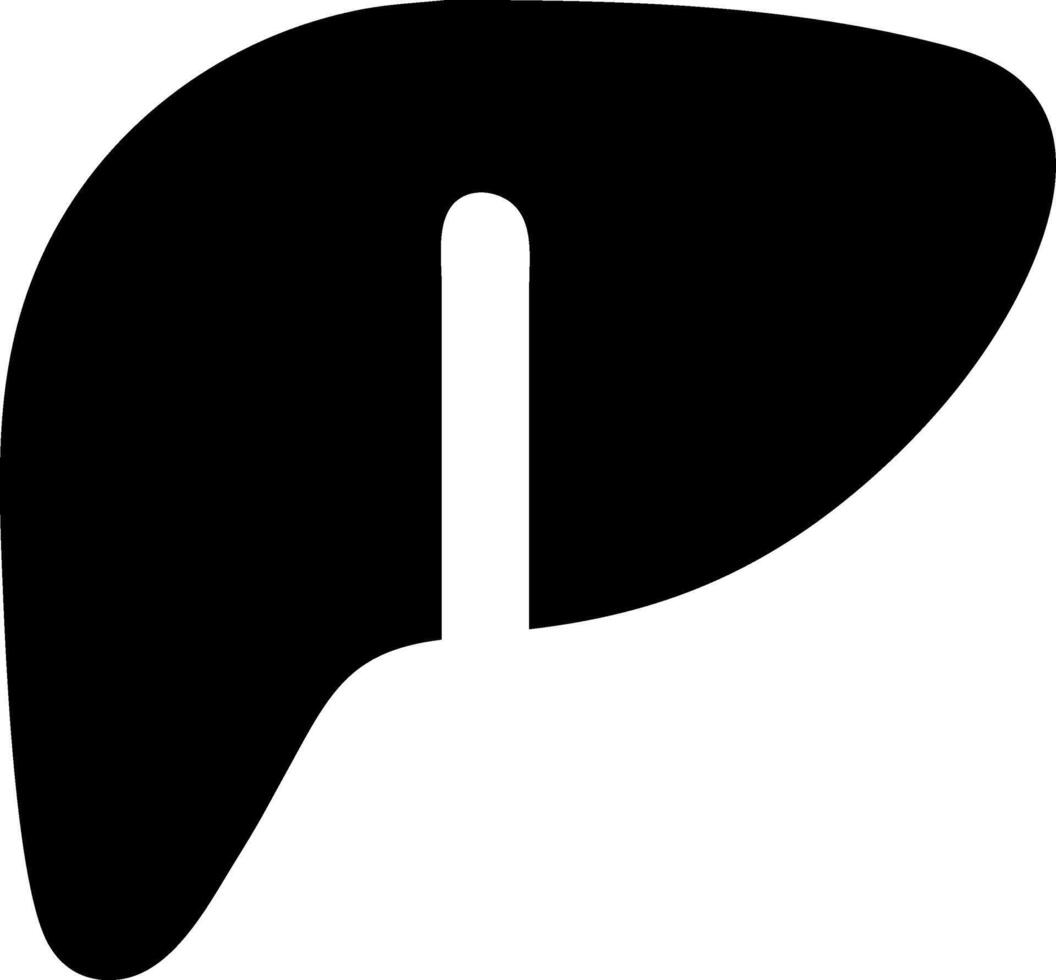 Stylized Liver Design with Vibrant, Organic Shapes vector