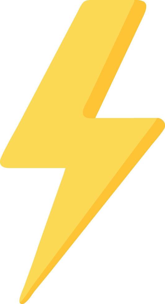 Nature-Inspired Lightning Strike with Realistic Lighting Effects vector