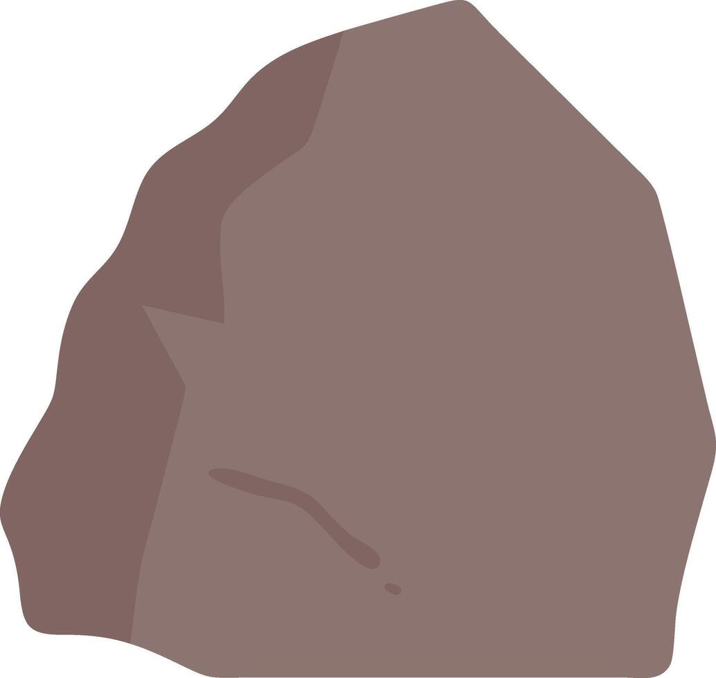 Monolithic Large Rock with Minimalist Aesthetic vector