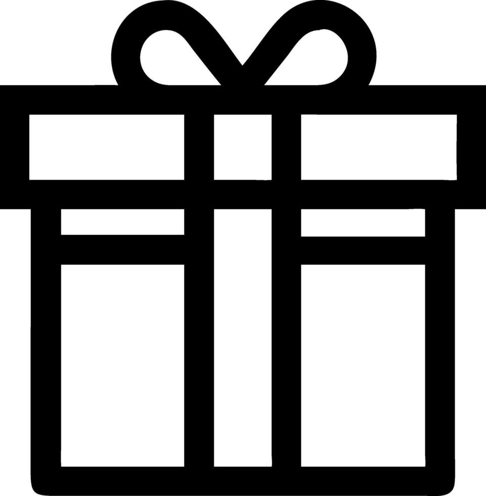 Festive Wrapped Gift with Holiday-Themed Wrapping Paper vector