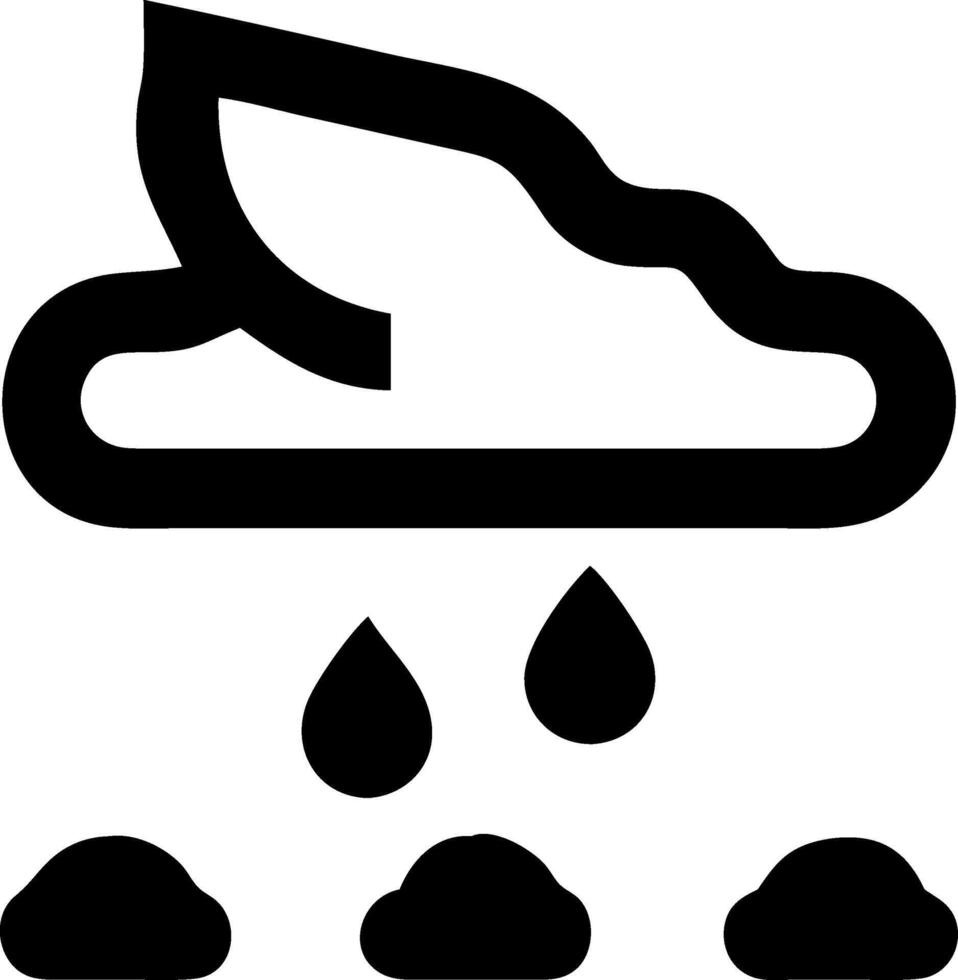 Glossy Wet Puddle on Asphalt in the Morning vector