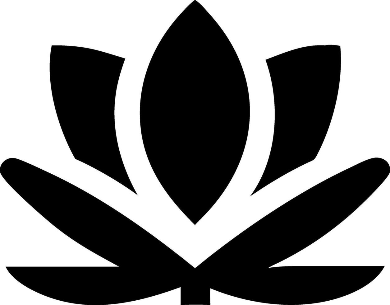 Tranquil Water Lily with Subtle Water Ripples vector