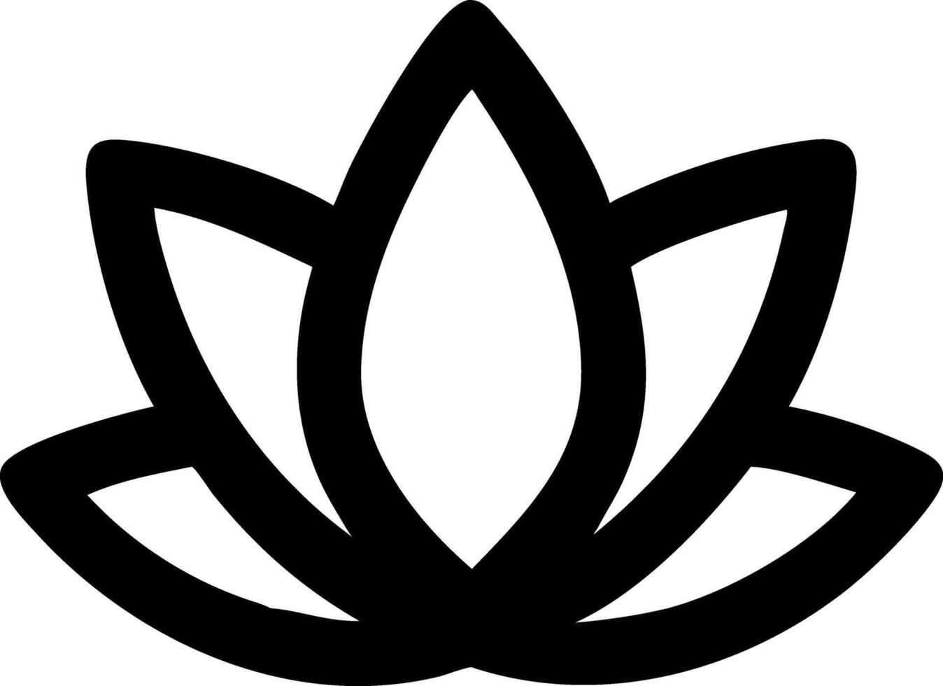 Floating Water Lily with Reflections on the Water vector