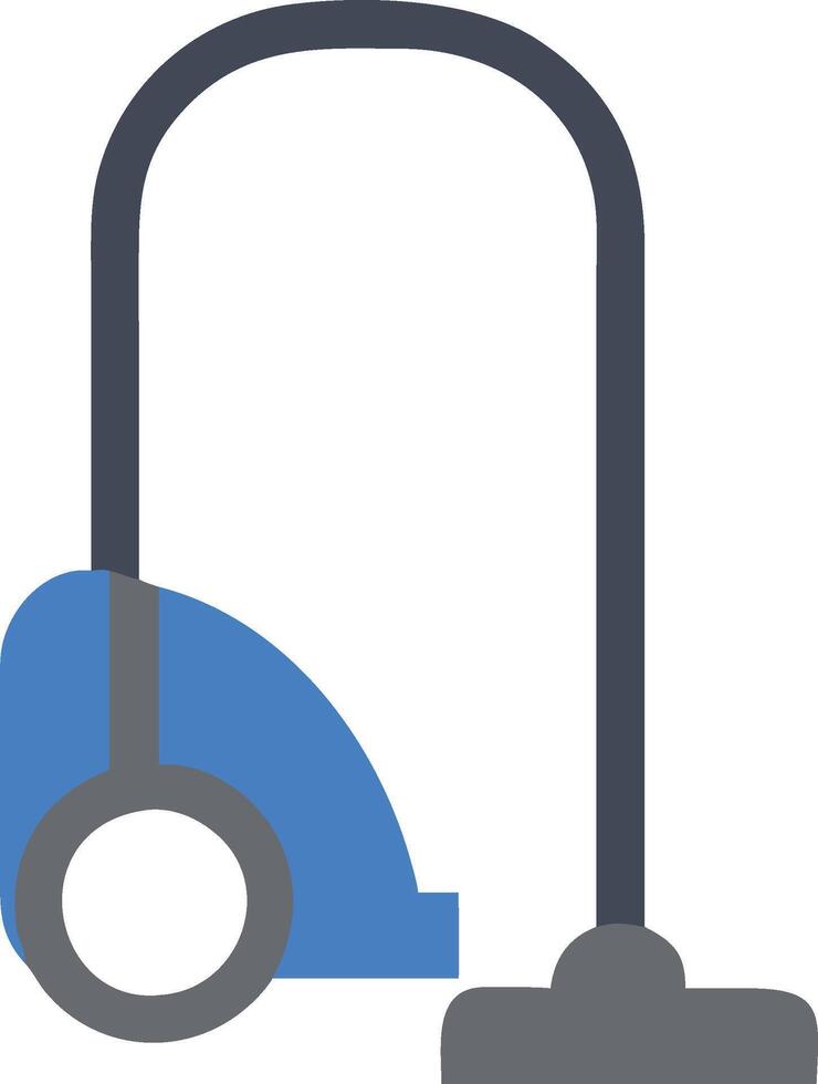 Sleek Modern Vacuum Hoover with Cyclonic Technology vector
