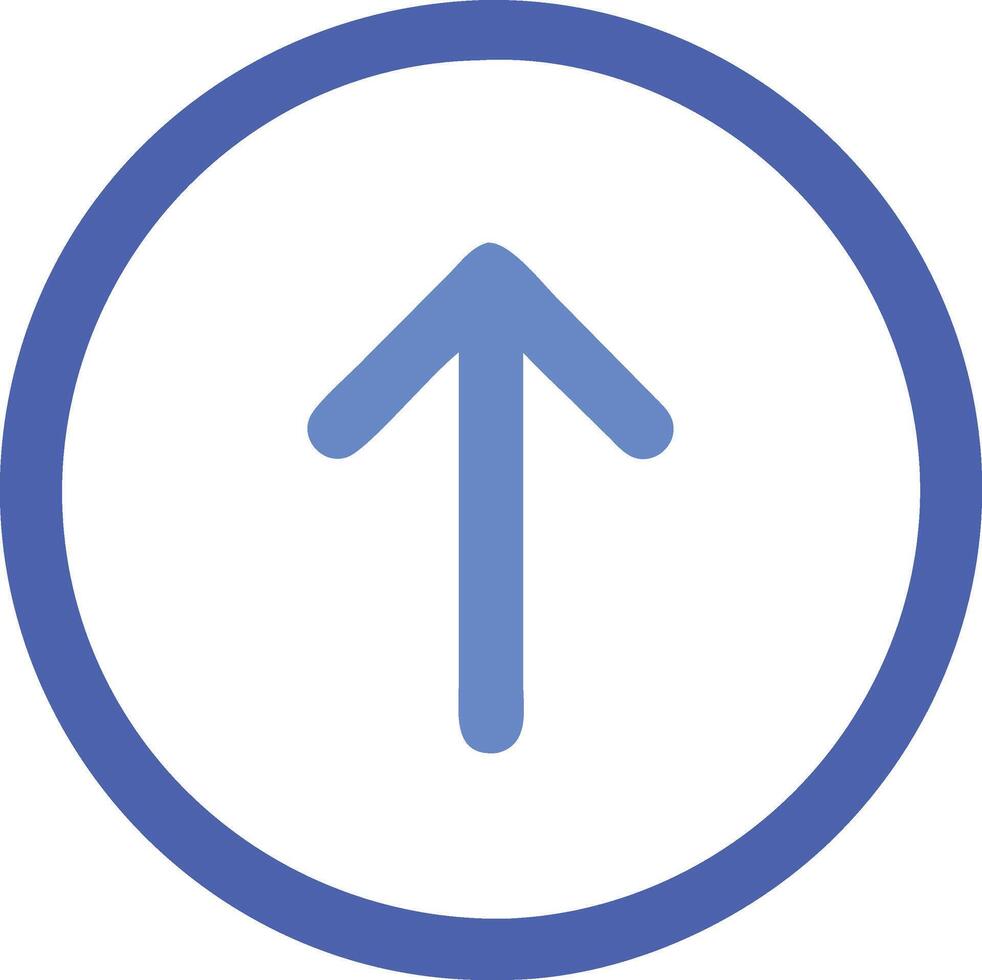 Abstract Upward Triangle Symbol with Geometric Precision vector