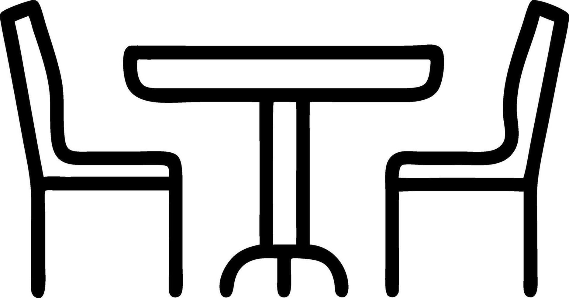 Elegant Wooden Table with Intricate Carvings vector