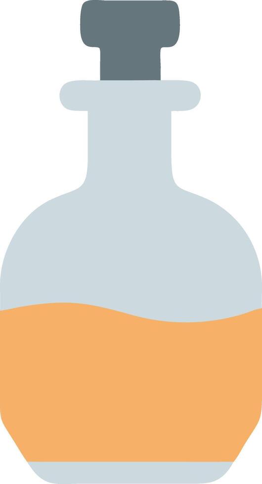 Dark and Mysterious Liquor Bottle Concept vector