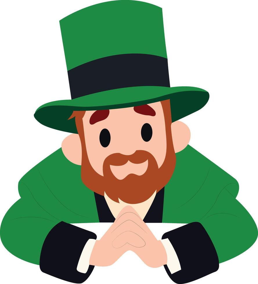 Leprechaun Cartoon St Patricks Day vector
