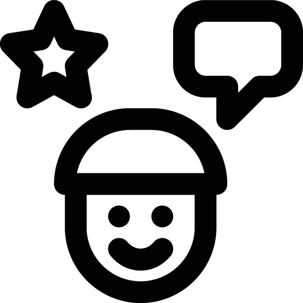 Customer Feedback, Customer Engagement, Customer Experience Outline Icon vector
