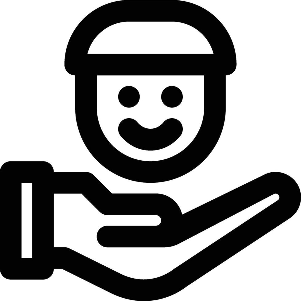 Customer Support, Customer Service, Customer Care Outline Icon vector