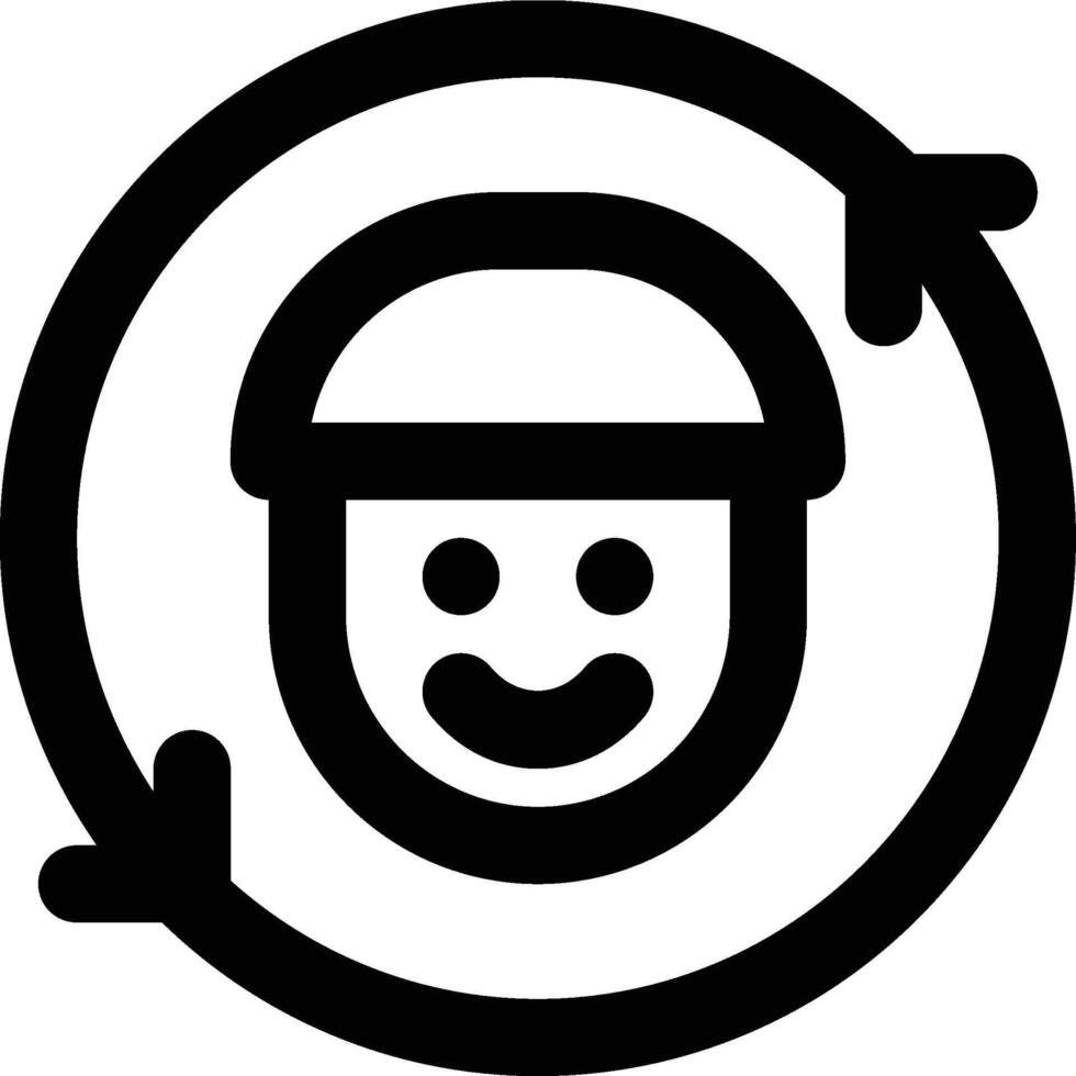 Customer Retention, Loyal Customer, Customer Engagement Outline Icon vector