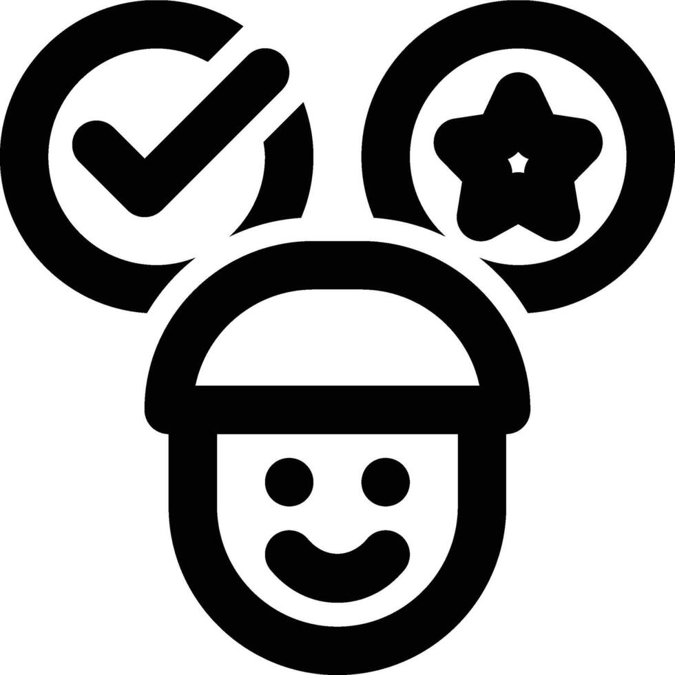 Customer Satisfaction, Customer Success, Customer Engagement Outline Icon vector
