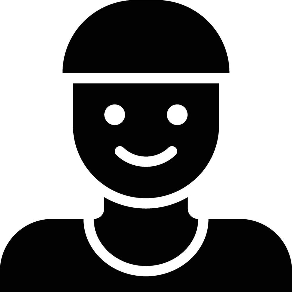 Customer, User, Consumer Glyph Solid Icon vector